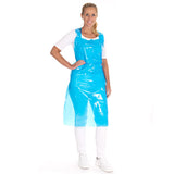 Einwegschürzen ca. 50 my | LDPE - blau