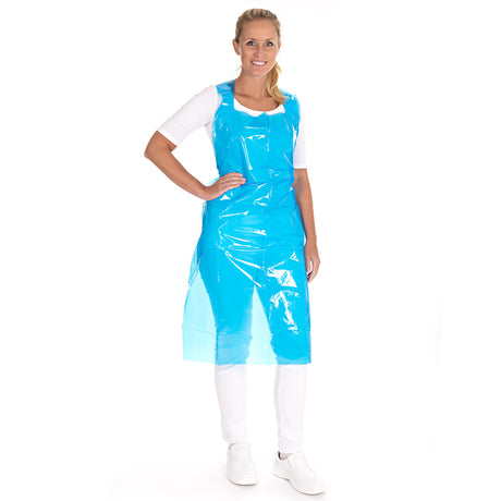 Einwegschürzen ca. 50 my | LDPE - blau