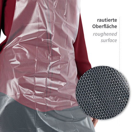 Einwegschürzen ca. 40 my | CPE rautiert - transparent