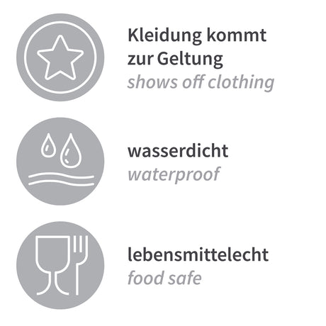 Einwegschürzen ca. 40 my | CPE rautiert - transparent