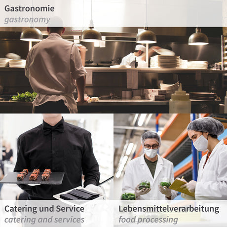 Einwegschürzen ca. 40 my | CPE rautiert - transparent