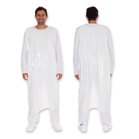 Rundumschürzen ca. 30 my | LDPE - weiß