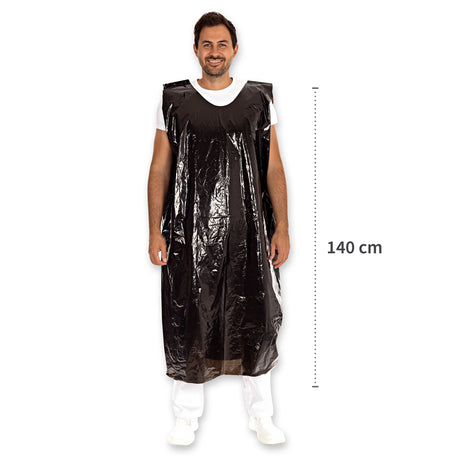 Rundumschürzen ca. 30 my | LDPE - schwarz