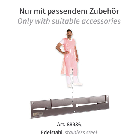 Rundumschürzen ca. 30 my | LDPE - rot