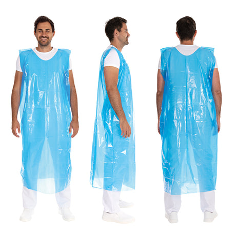 Rundumschürzen ca. 30 my | LDPE - blau