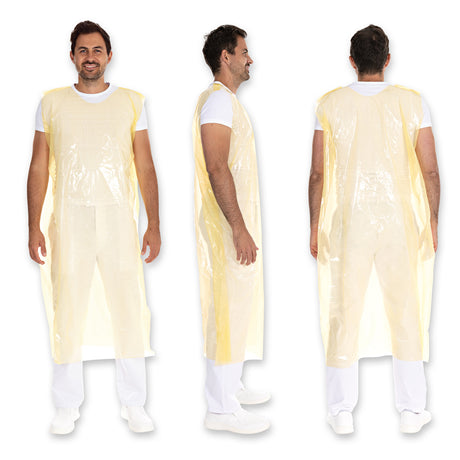 Rundumschürzen ca. 30 my | LDPE - gelb