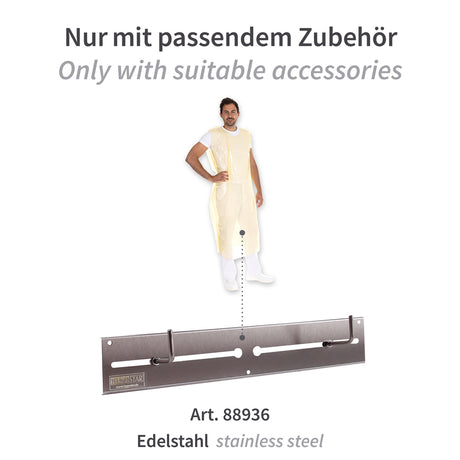 Rundumschürzen ca. 30 my | LDPE - gelb