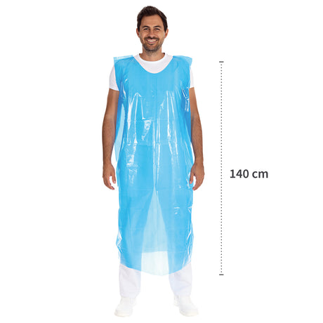 Rundumschürzen ca. 30 my | LDPE - blau