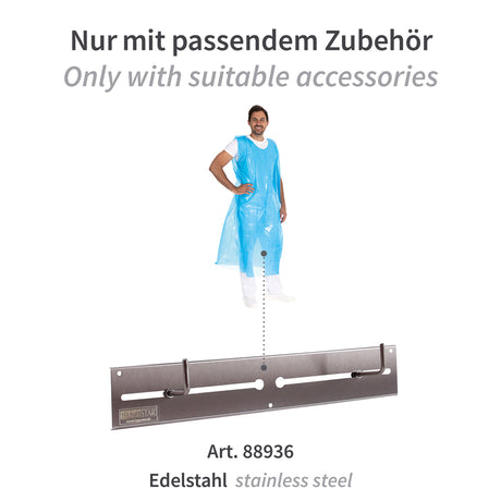 Rundumschürzen ca. 30 my | LDPE - blau