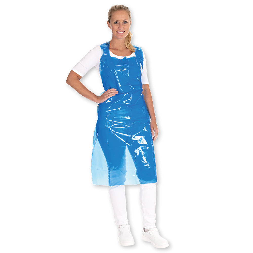 Einwegschürzen Eco ca. 60 my | LDPE - blau