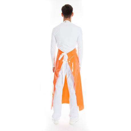 Latzschürzen 300 my | PU - orange