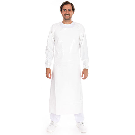 Schlachthausfreund LEDOLIN® PUre Ärmelschürzen - weiß