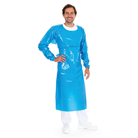 Schlachthausfreund LEDOLIN® PUre Ärmelschürzen - blau