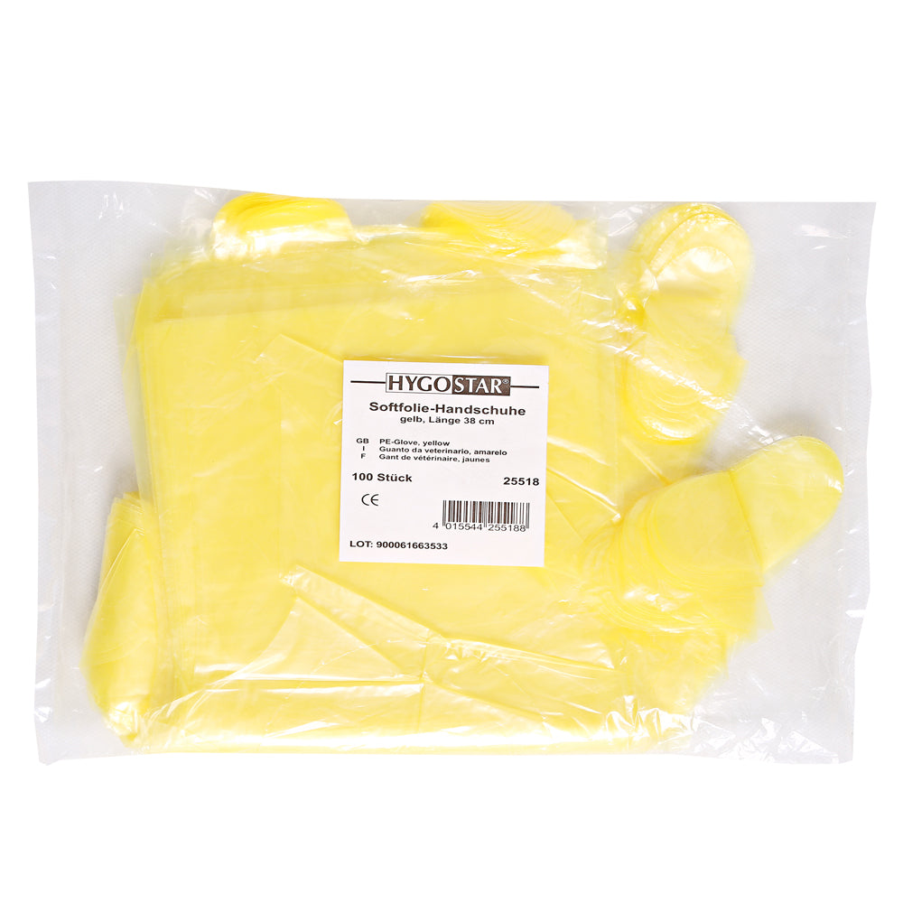 LDPE-Handschuhe Softline - gelb