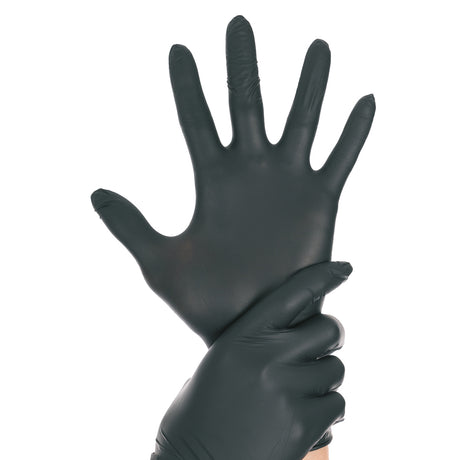 Nitrilhandschuhe Allfood Safe | puderfrei - schwarz