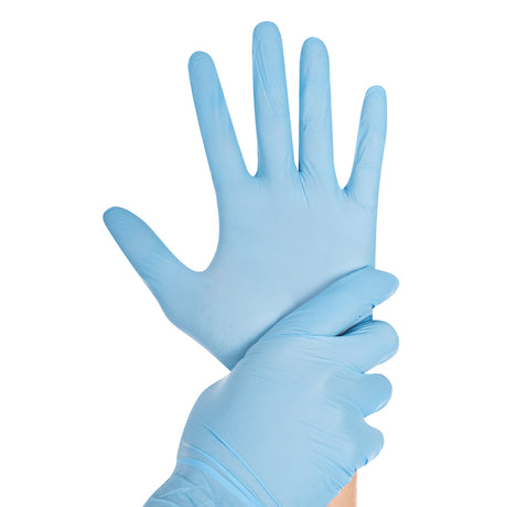 Nitrilhandschuhe Allfood Safe | puderfrei - blau