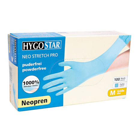 Neoprenhandschuhe Neo Stretch Pro | puderfrei - türkis