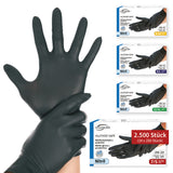 Nitrilhandschuhe Allfood Safe | puderfrei - schwarz