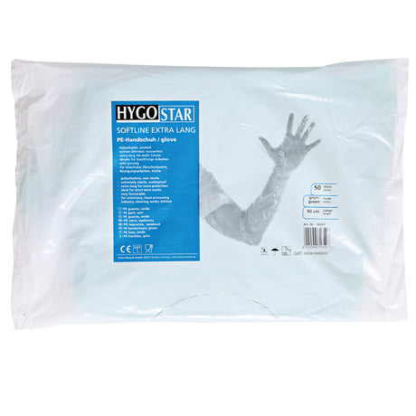LDPE-Handschuhe Softline Long - grün