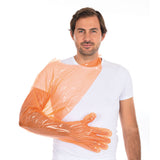 LDPE-Handschuhe Softline Extra Long - orange