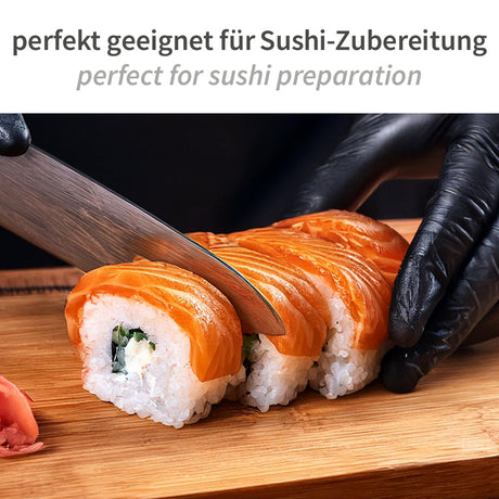 Walking CPE-Handschuhe Sushi - schwarz