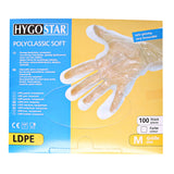 LDPE-Handschuhe Polyclassic Soft - transparent