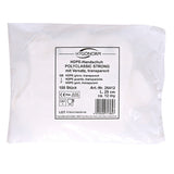 HDPE-Handschuhe Polyclassic Strong | mit Versatz - transparent