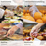 Bio PLA-Handschuhe - transparent