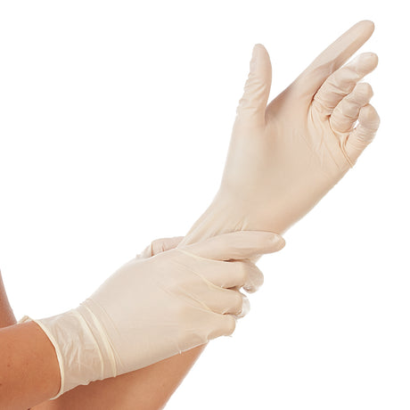 Latexhandschuhe Sense | puderfrei - natur