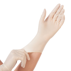 Latexhandschuhe Med Grip | puderfrei - weiß