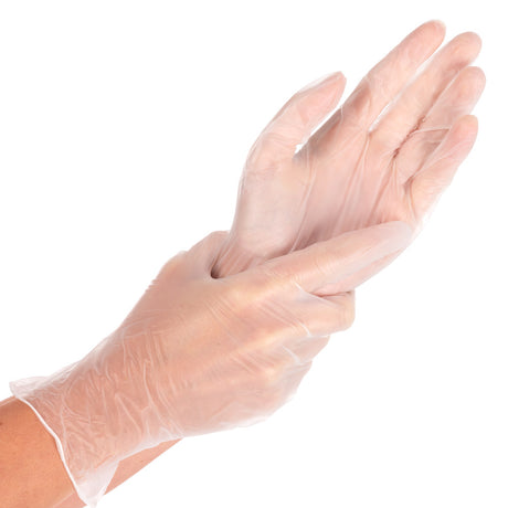 Vinylhandschuhe Ideal Light | puderfrei - transparent