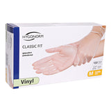 Vinylhandschuhe Classic Fit | gepudert - transparent