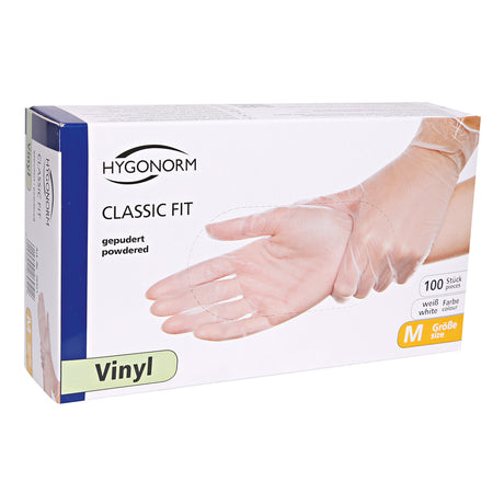 Vinylhandschuhe Classic Fit | gepudert - transparent