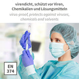 Untersuchungshandschuhe Safe Virus | Nitril - weiß