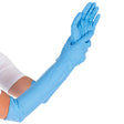 Nitrilhandschuhe Extra Safe Superlong, 50 cm | puderfrei - blau