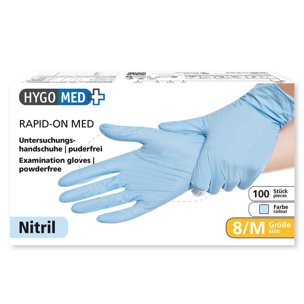 Untersuchungshandschuhe Rapid-On Med | Nitril - blau