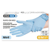 Untersuchungshandschuhe Rapid-On Med | Nitril - blau