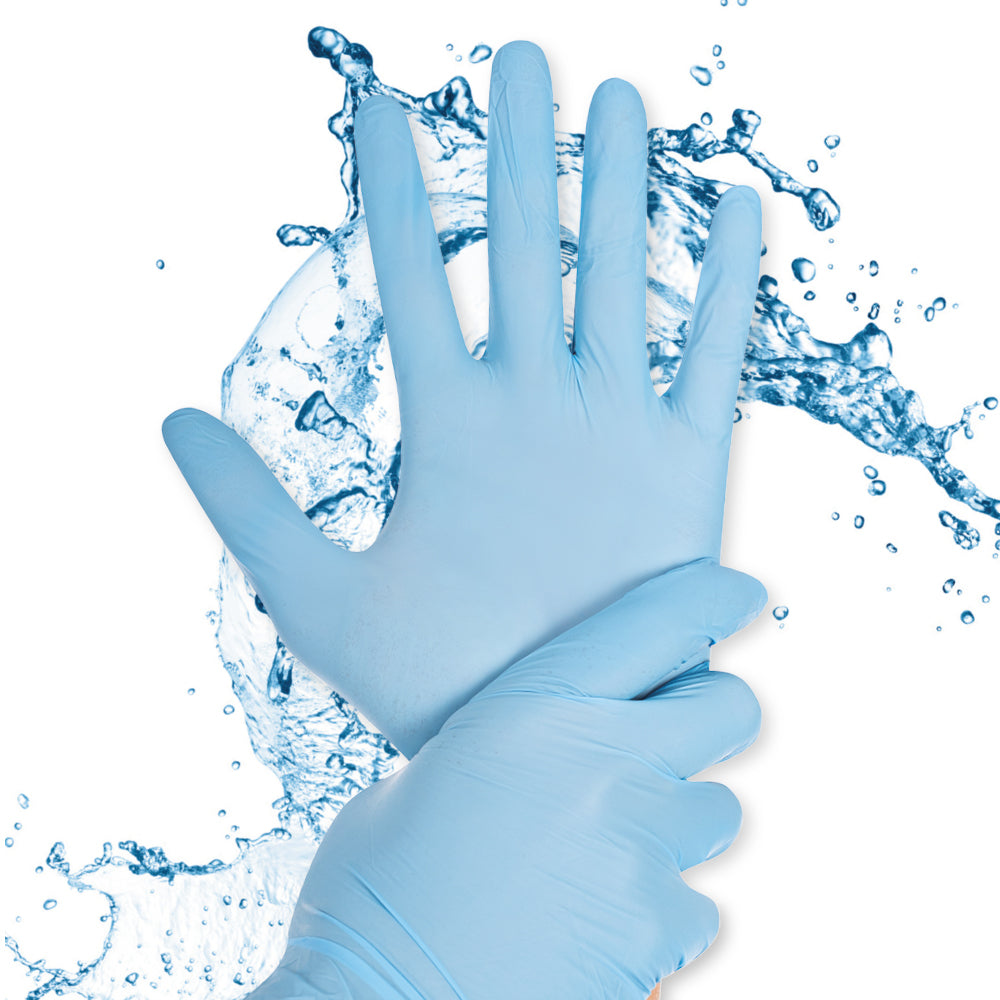 Nitrilhandschuhe Rapid-On | puderfrei - blau