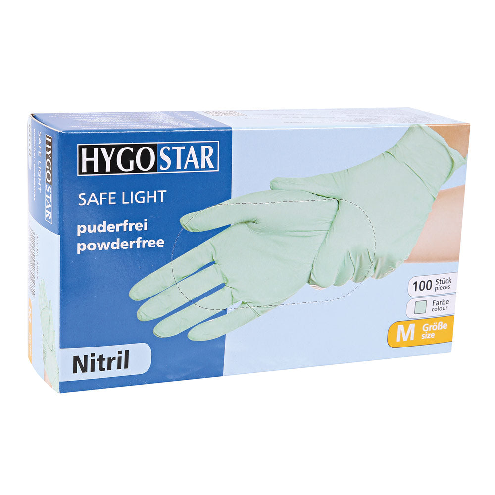 Nitrilhandschuhe Safe Light | puderfrei - mintgrün