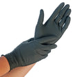 Nitrilhandschuhe Extra Safe | puderfrei - schwarz