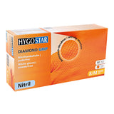 Nitrilhandschuhe Diamond Grip | puderfrei - orange