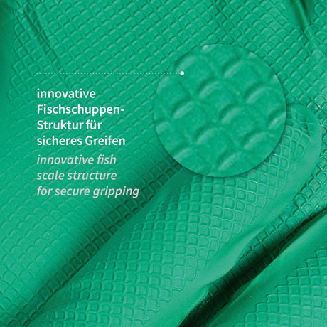 Nitrilhandschuhe Power Grip | puderfrei - grün