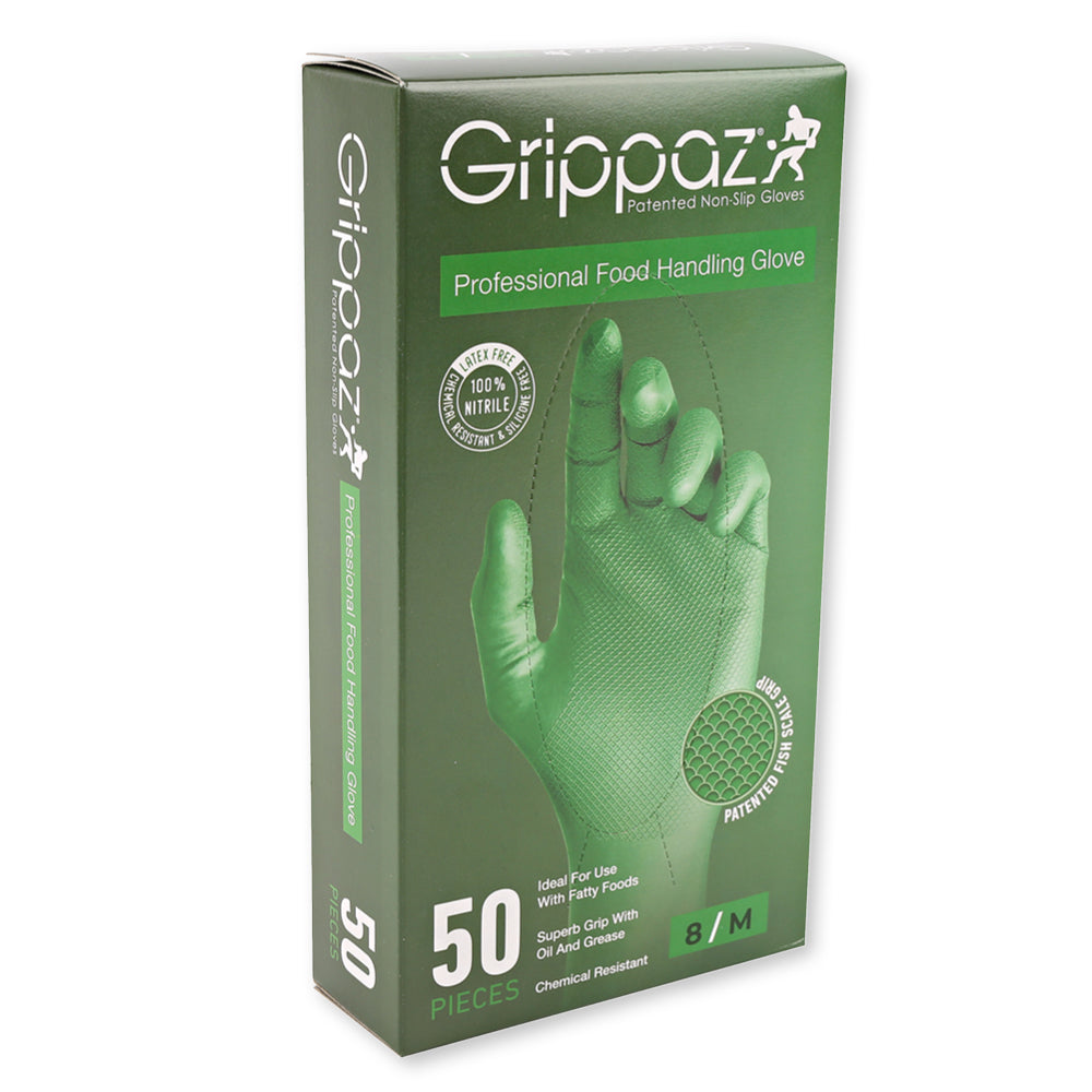 Nitrilhandschuhe Power Grip | puderfrei - grün