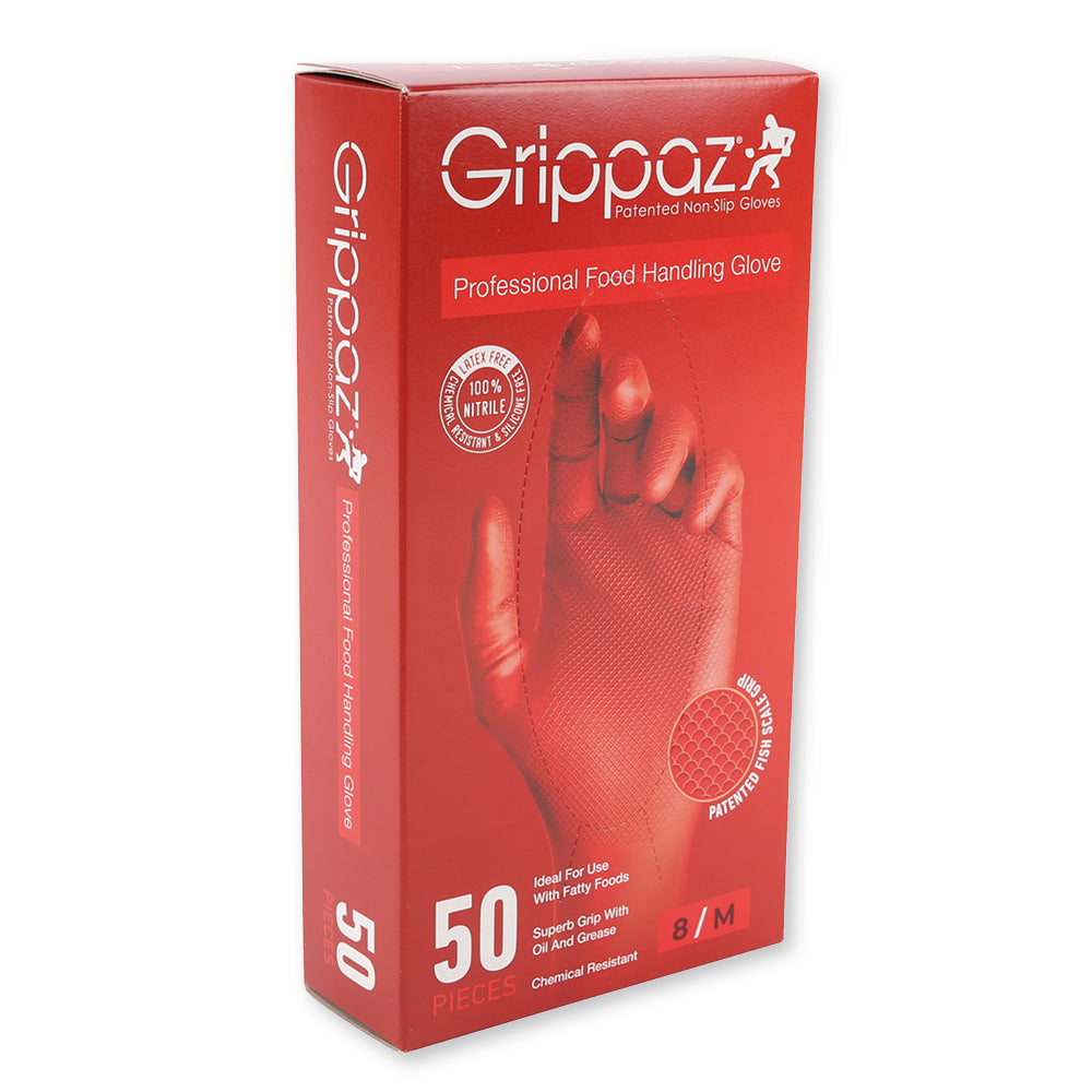 Nitrilhandschuhe Power Grip | puderfrei - rot