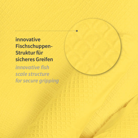 Nitrilhandschuhe Power Grip | puderfrei - gelb