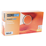 Nitrilhandschuhe Power Grip | puderfrei - orange
