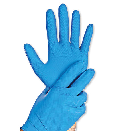 Nitrilhandschuhe Power Grip Light | puderfrei - blau