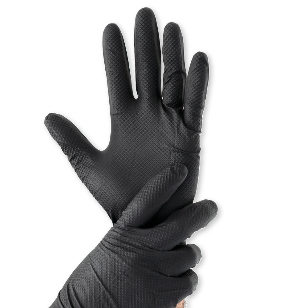 Nitrilhandschuhe Power Grip Light | puderfrei - schwarz
