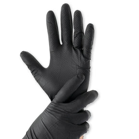 Nitrilhandschuhe Power Grip Light | puderfrei - schwarz