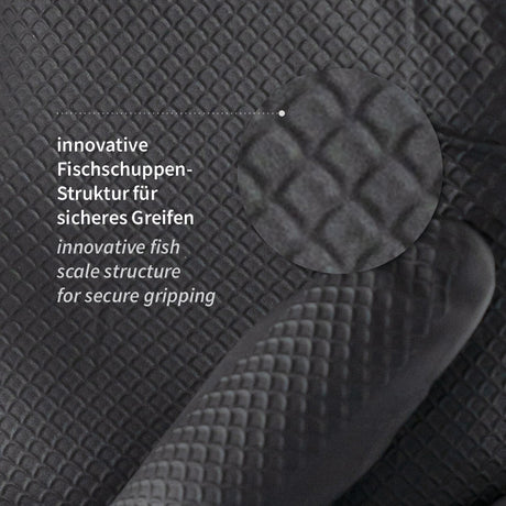 Nitrilhandschuhe Power Grip Light | puderfrei - schwarz